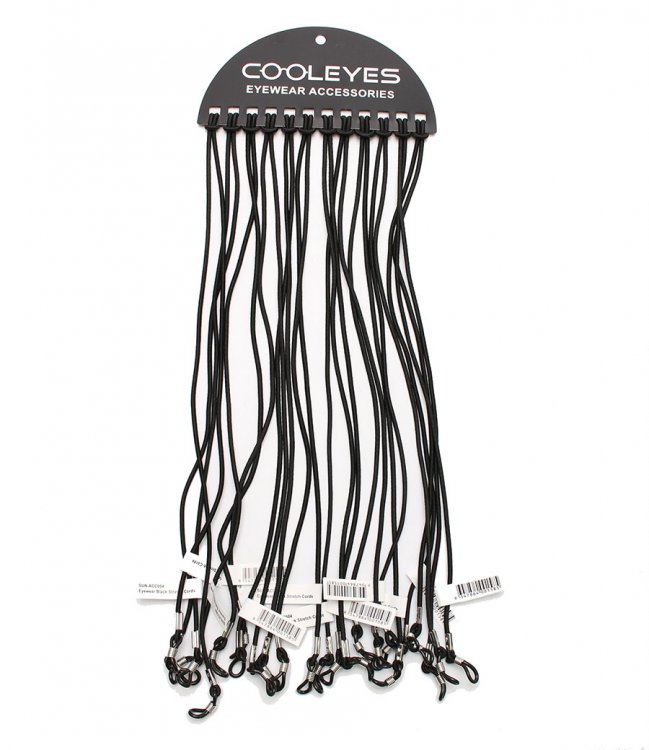 Black Stretch Cords for Glasses SUN-ACC004