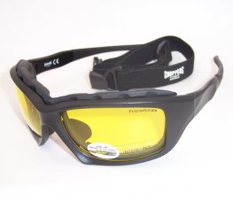 Choppers Convertible Night Drive Yellow Lens Goggles Glasses (Anti-Fog Coated) 8968-YL  Choppers Convertible Night Drive Yellow Lens Goggles Glasses (Anti-Fog Coated) 8968-YL