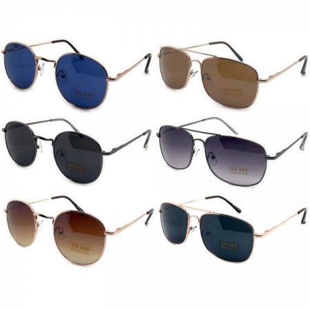 Classics Fashion Metal Sunglasses 2 Styles FM2170/71