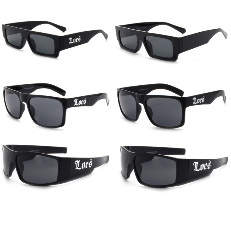 Locs Sunglasses 3 Style Mixed LOC568/9/0