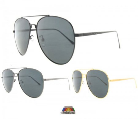 Aviator Metal Polarized Sunglasses 2005-S-P