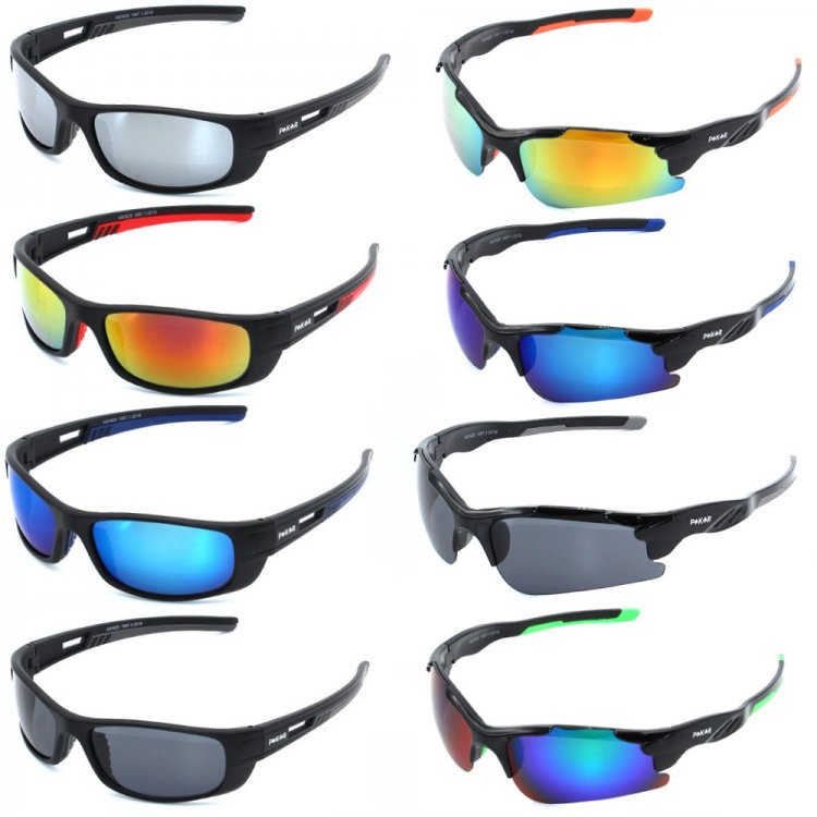 Poker Sport Plastic Sunglasses 2 Styles Asort. PO105/106