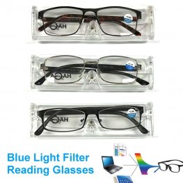 Metal Frame, Metal Hinge, Plastic Temple, Blue Light Blocking Readers with Case, 3 Style Asstd R9266-68C Metal Frame, Metal Hinge, Plastic Temple, Blue Light Blocking Readers with Case, 3 Style Asstd R9266-68C