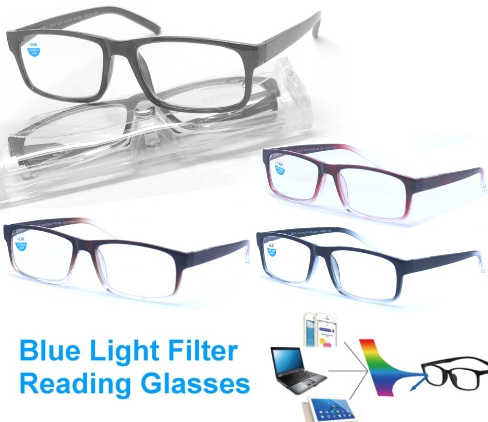 Blue Light Filter Reading Glasses Reading Glasses 2 Style Asstd R9188/R9189C
